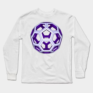 gmtrx lawal skeletal truncated icosahedron Long Sleeve T-Shirt